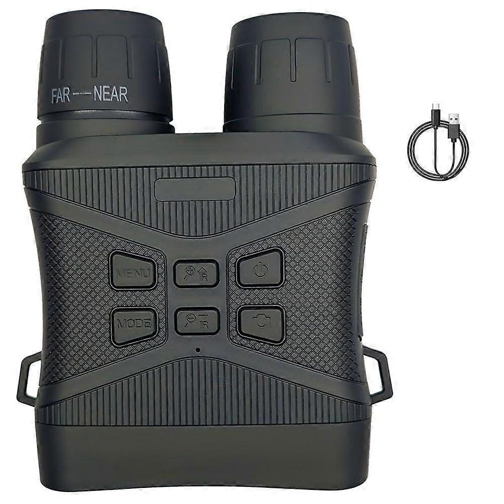 4K UHD 42MP Infared Digital Night Vision Binoculars&Scouting 5x Zoom Day and Night Vision Telescope