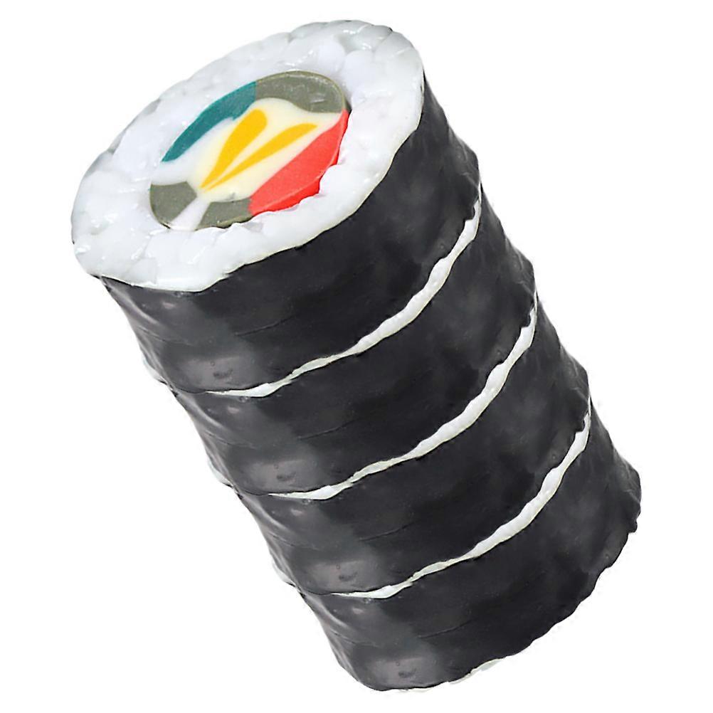 Simulated Sushi Model Fake Food Model for Decoration 16Pcs Multi Color