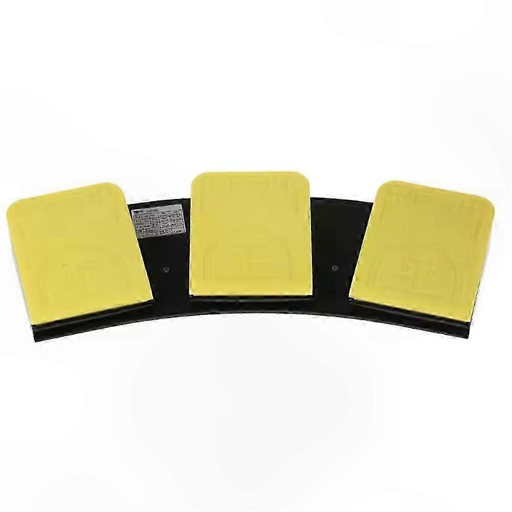 Triple Foot Switch with USB, 2.4G, and BT Modes for Multifunctional Pedal Control Mechanical Design for Customizable Operation