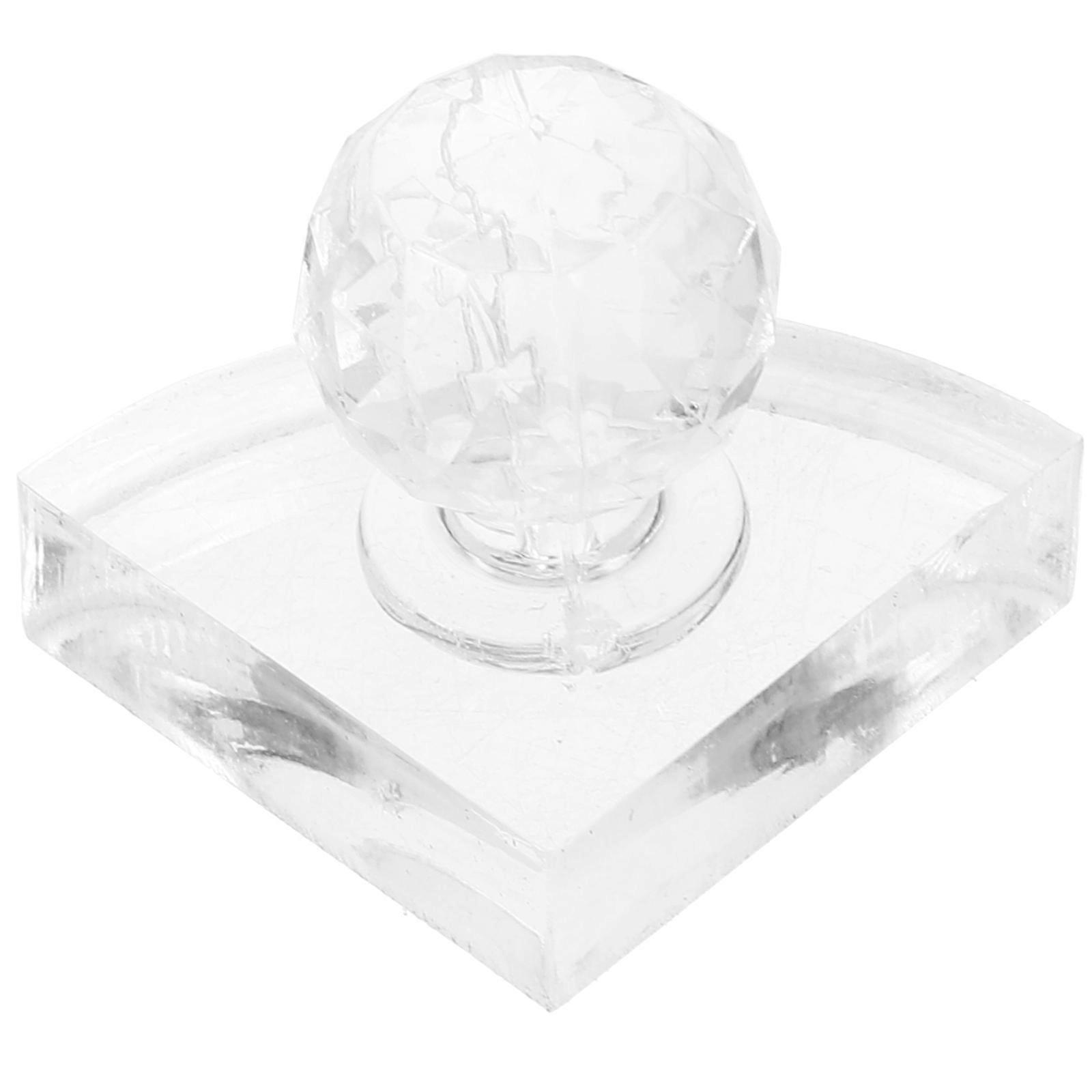 Transparent Eye Shadow Stamp Tool Crystal for Eyeshadow Pressing