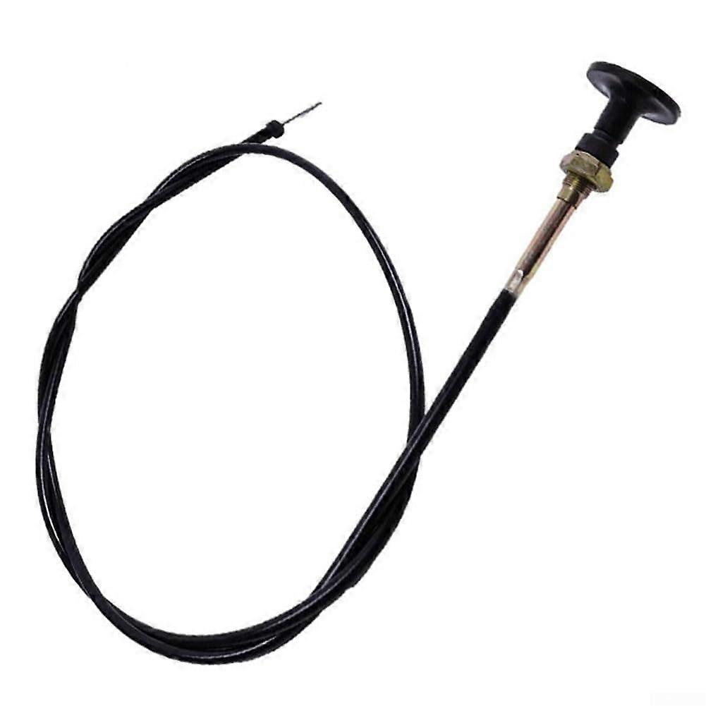 1069962 Push Pull Cord Control Cable For Toro Zero Turn Mower Replacement Part Metal And Rubber Black