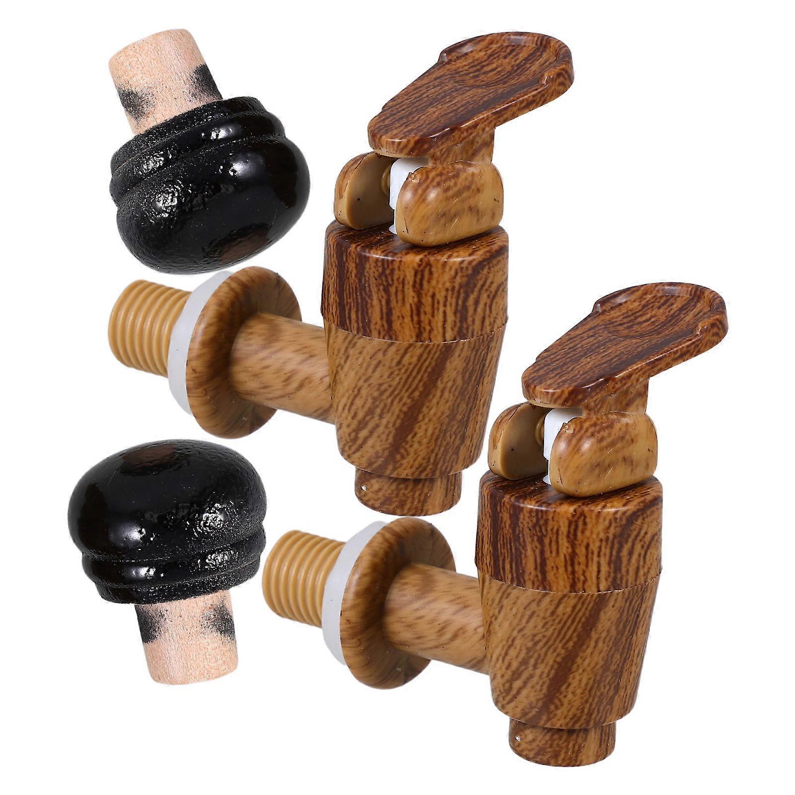Wine Barrel Faucet Replacement Kit with 2Sets for Effective Sealing Use