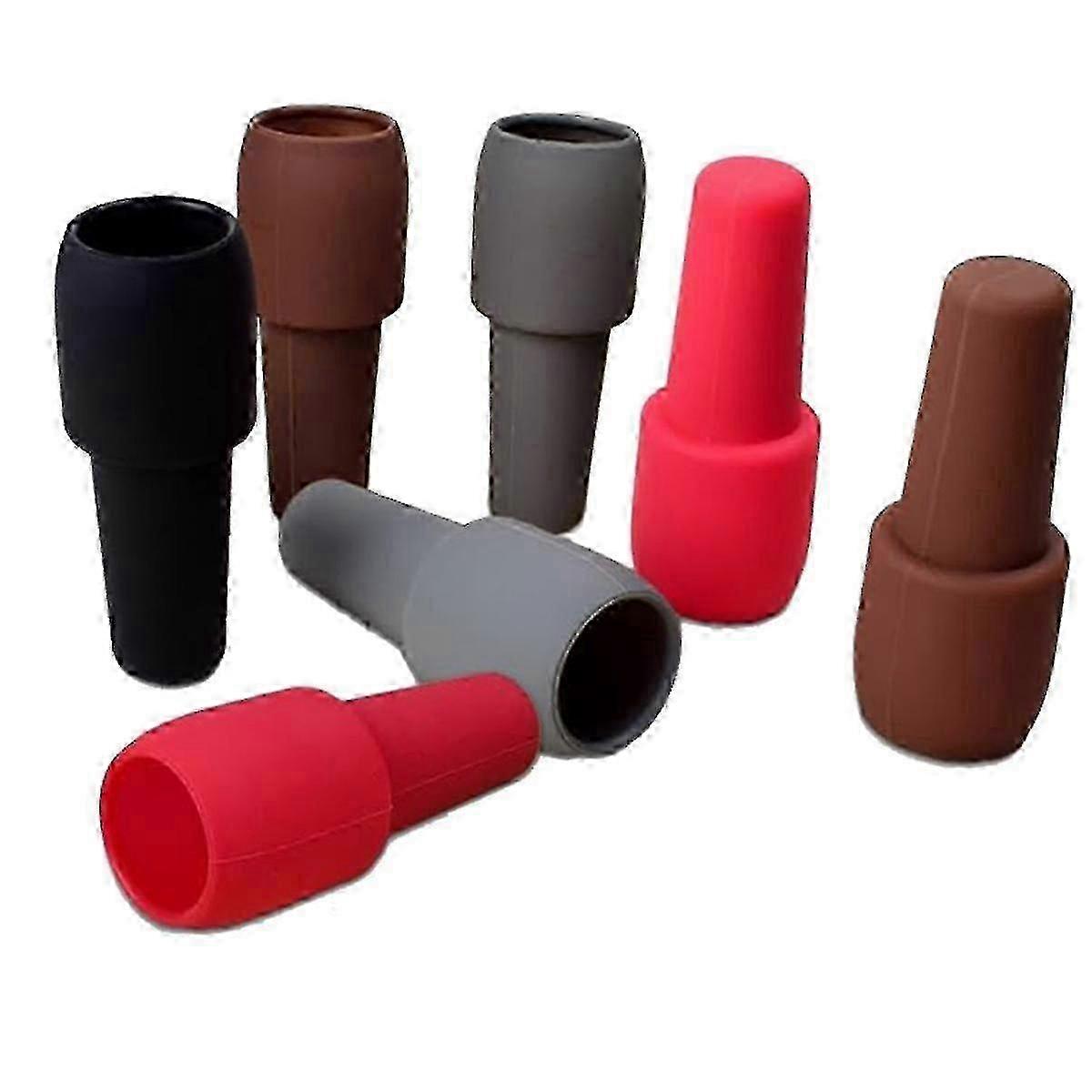 12 PCS Reusable Wine Bottle Stoppers for Sparkling Wine Sealing