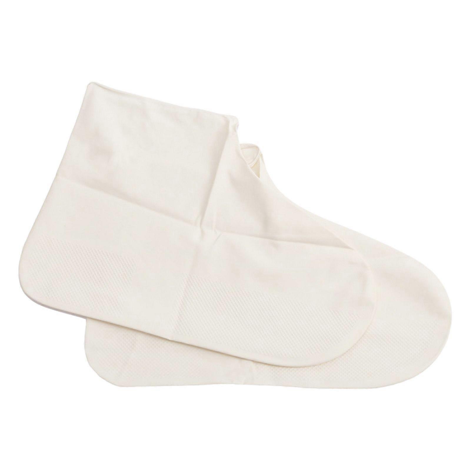 1 Pair Rain Shoe Cover Waterproof Thickened Silicone Lightweight Foldable Design Easy to Clean High Elasticity Rain Boot Cover