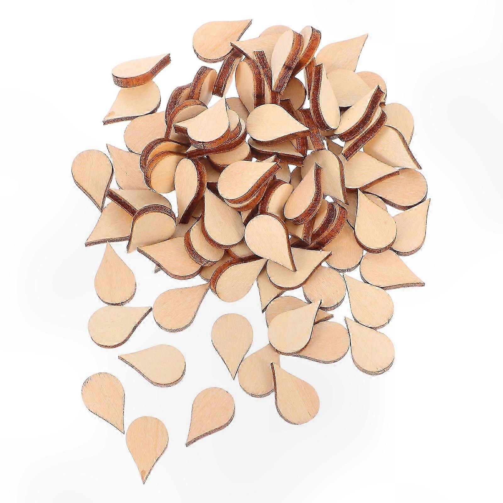 Water Drop Shape Decorations For Cloth Decor 15mm 100Pack