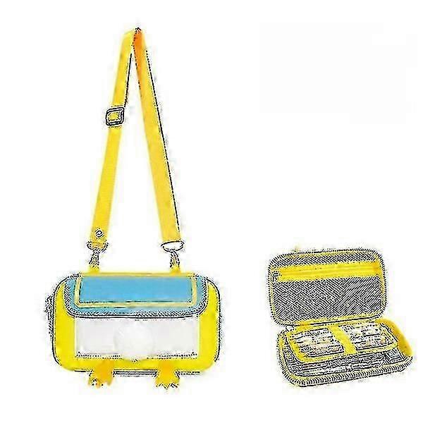 Large Capacity Stationery Box Multi-compartment Student Stationery Bag Strap C None Cs Fast