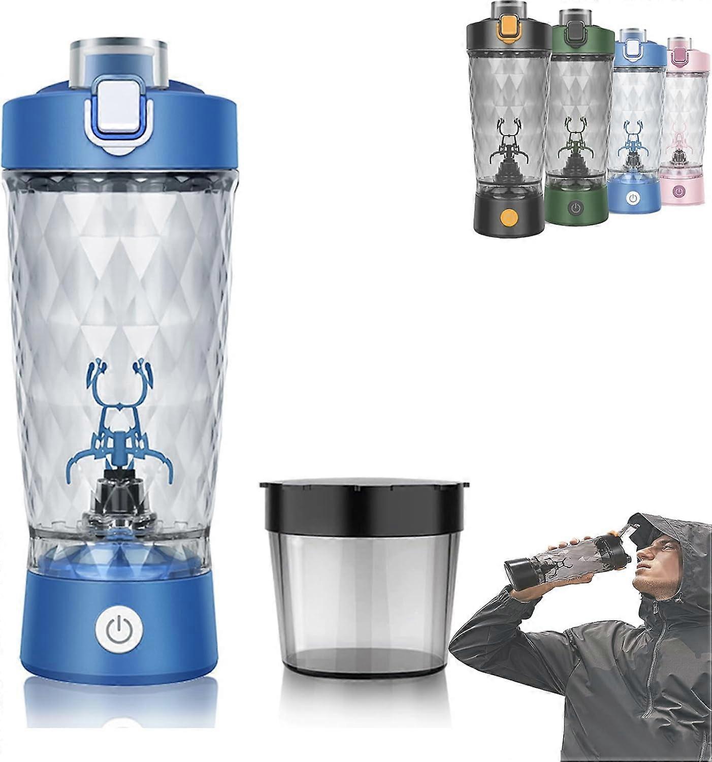 ProBlend One-Touch Shaker – Smooth Protein Mix Anywhere, 501–600ml Capacity, Portable Leak-Proof Shaker Bottle, Cordless, Easy to Clean