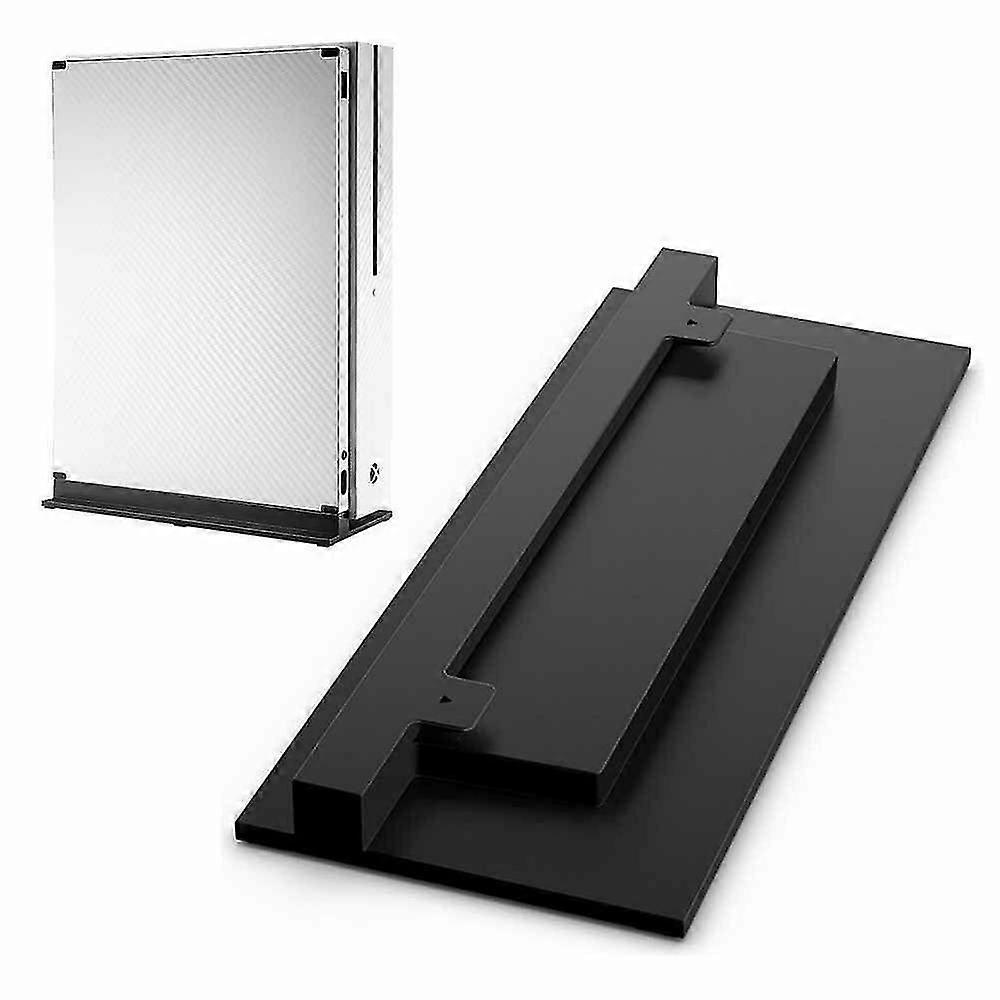 垂直スタンド Xbox One S (スリム) コンソール ブラック ノンスリップ マウント イージー インストール