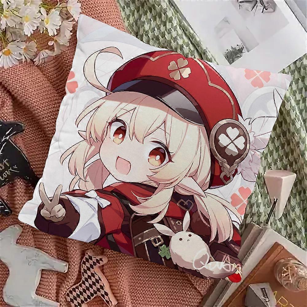 v380原神インパクトクッションカバー観賞用枕カバーソファスロー枕カバーホームデコレーションgg380の装飾クッションカバー