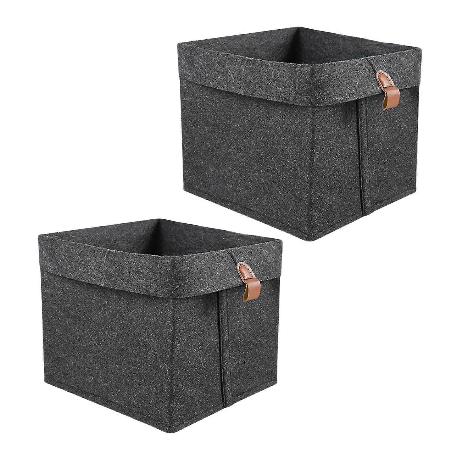 Multipurpose 12L Felt Storage Box for Toy Foldable and Sturdy Keeps Play Area Clean and Tidying Space Saving Designs Multicolor