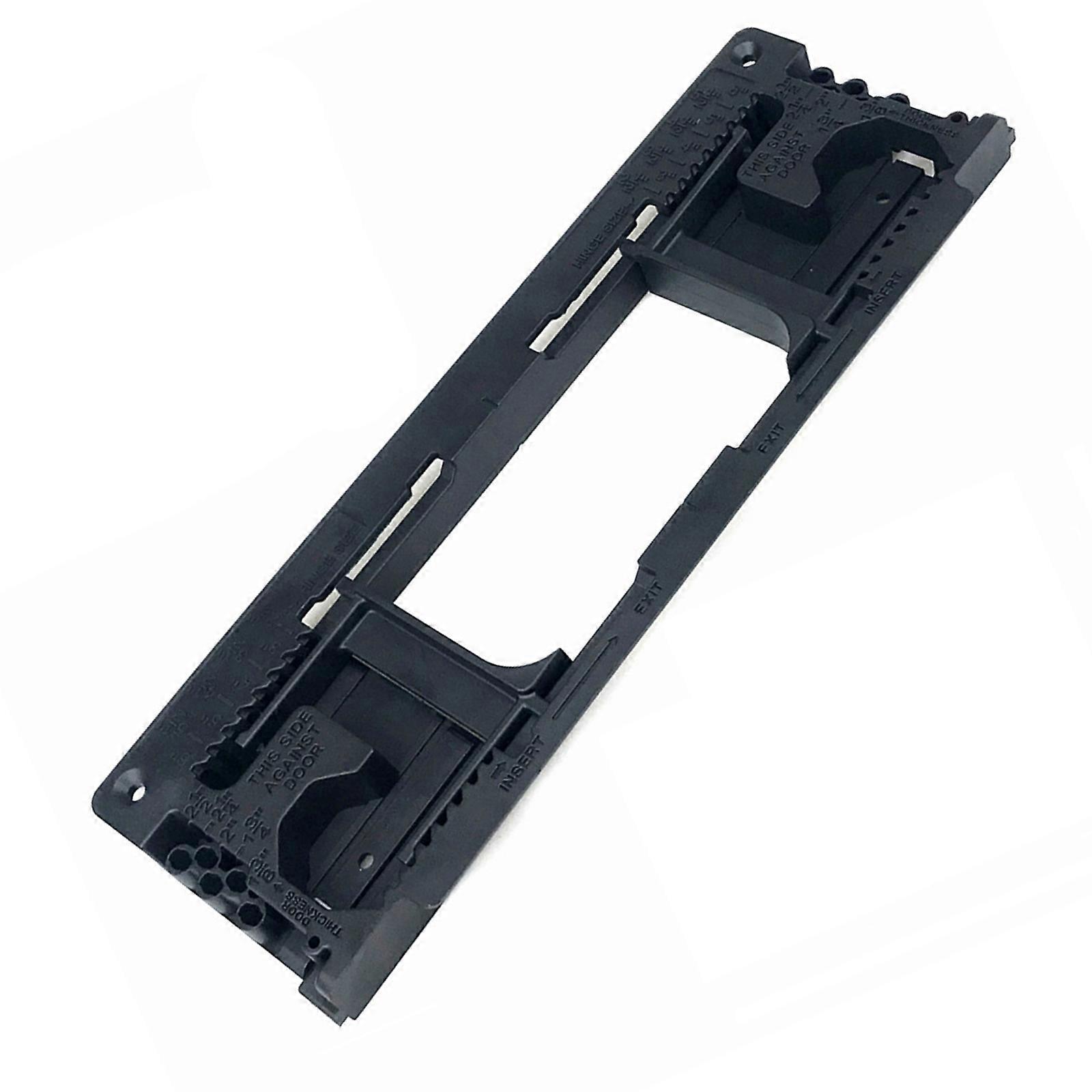 Door Hinge Installation Toolkit, Customizable Door Hinge Jig Comprehensive Solution for Your Routing Need Tool Multicolor