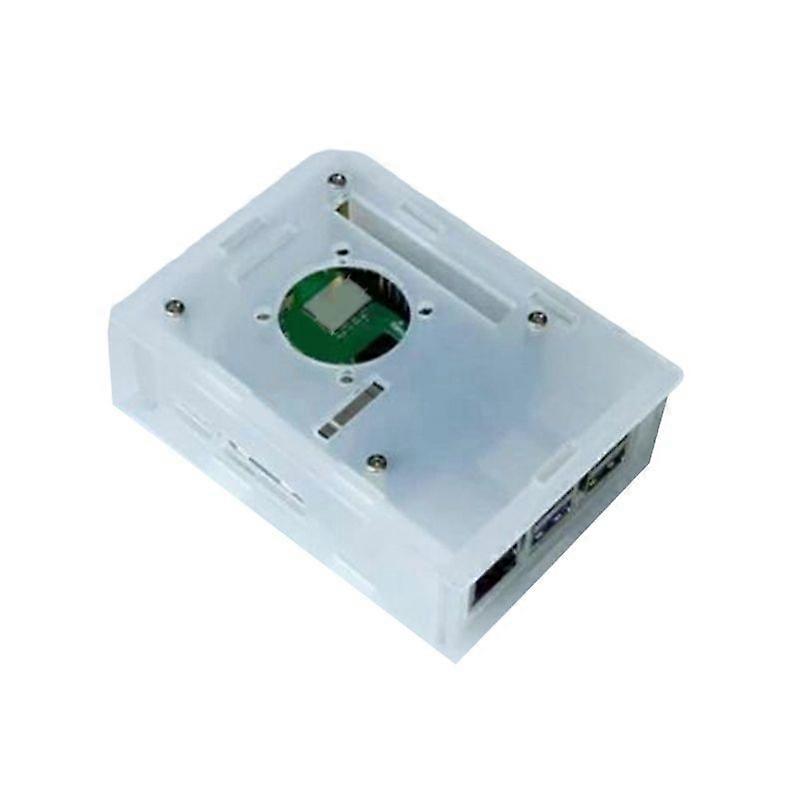 Acrylic Protective Case for RPi 5 PC Mainboard Box Cooling Fan Heatsink