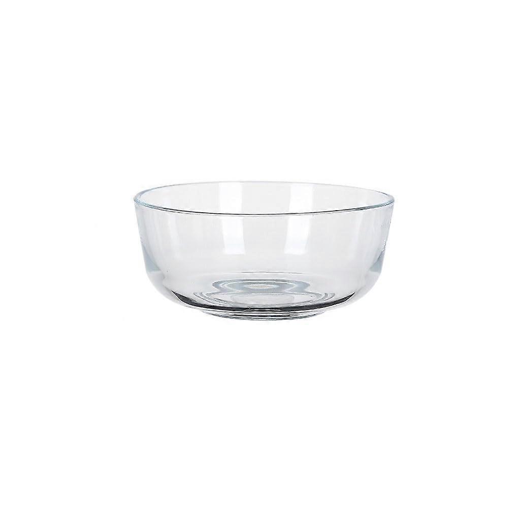 Fruit Bowl Glass Serving Bowl Large Thickened Rim MultiUse For Salad Noodles Soup (M)