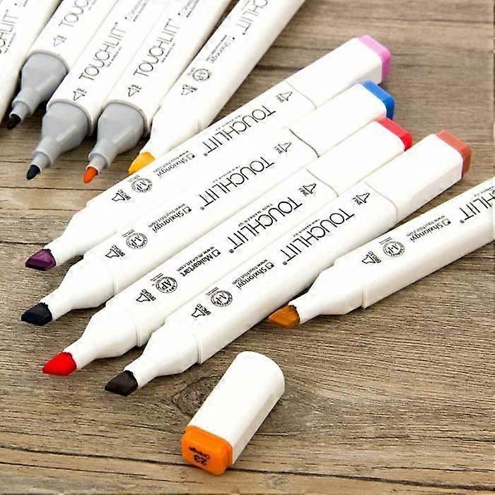 Alcohol Markers - Marker - Pack of 30 - Double Tip - 30 Standard Colors - Permanent