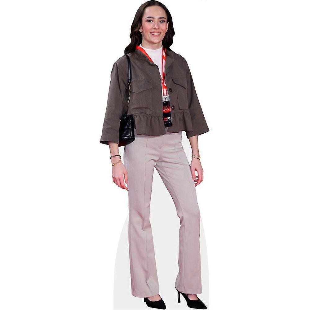 Emma Felbermayr (Jacket) Cardboard Cutout (lifesize OR mini size). Standee. Stand Up.