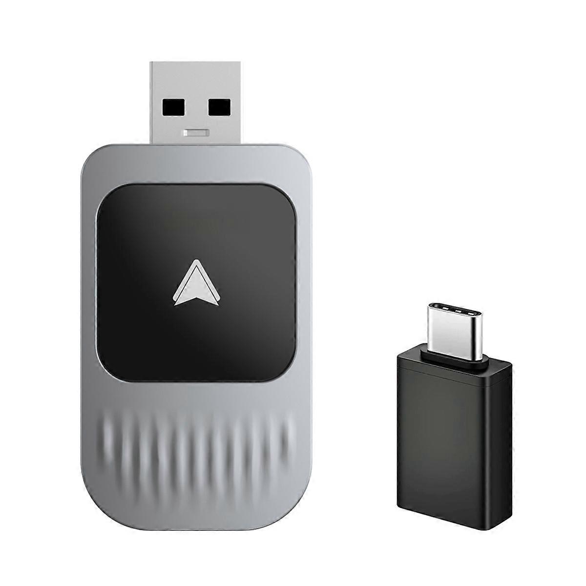 Wireless CarPlay Android Auto Adapter USB Converter