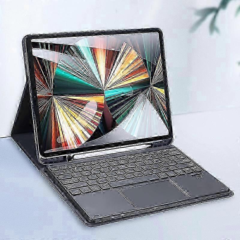 DUX DUCIS Bluetooth Keyboard Leather Case with Touchpad & Smart Sleep Function For iPad Pro 12.9 2020/2021/2022