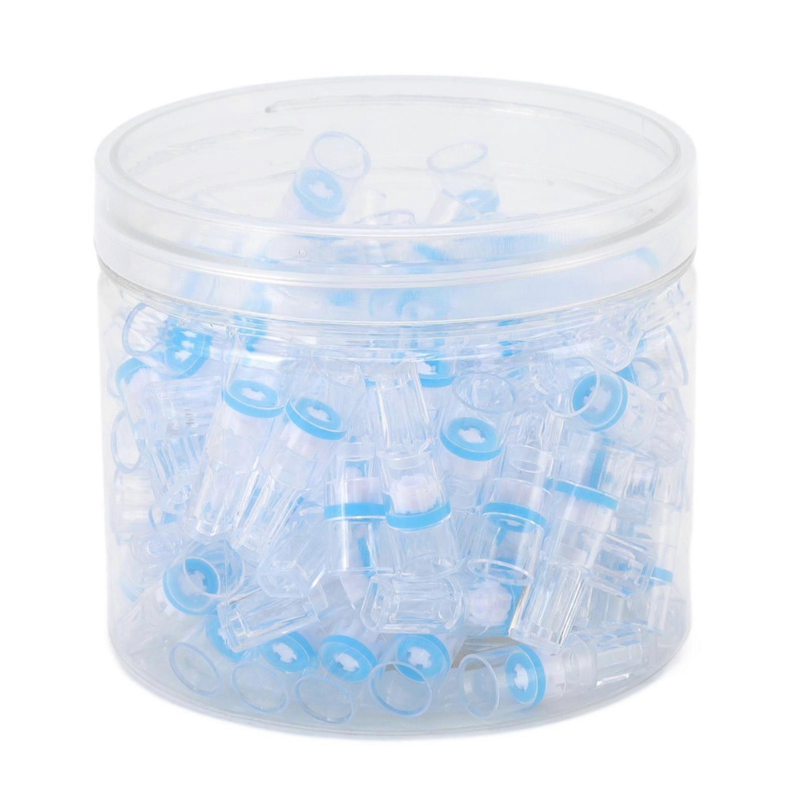 100PCS 3-Layer Disposable Cigarette Filters for Tar Reduction, Portable & Food-Safe