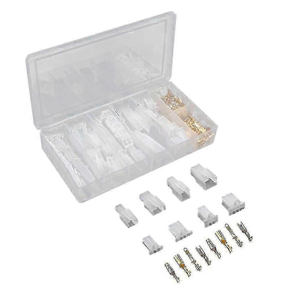 200 db 2,8 mm-es autóipari 2/3/4/6 tűs férfi női csatlakozó készlet autós teherautó motorkerékpárhoz