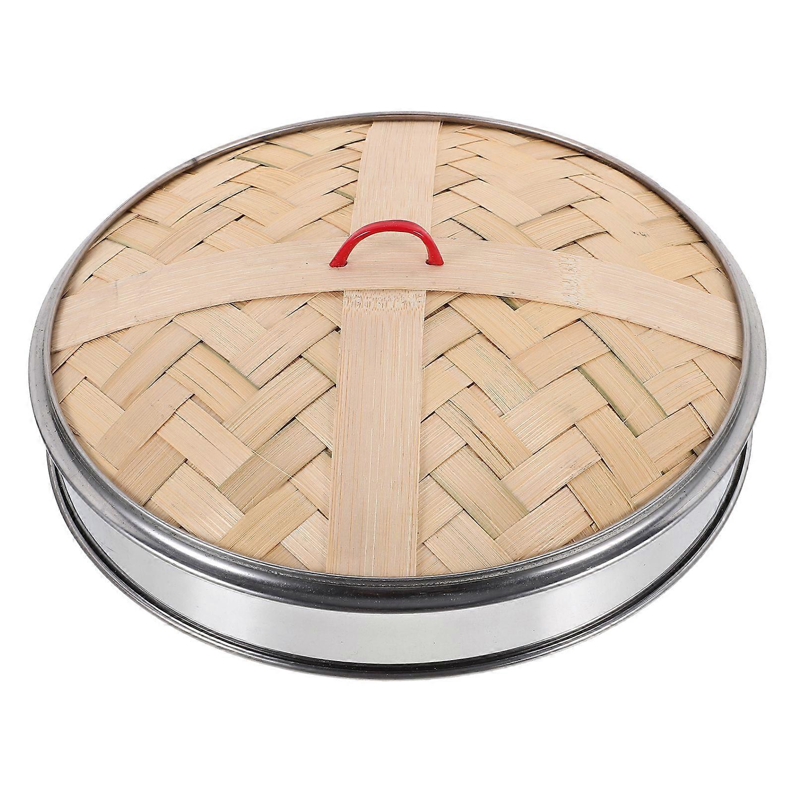 竹蒸し器カバー竹蒸しバスケットカバー蓋蓋点心餃子蒸し器蓋の交換
