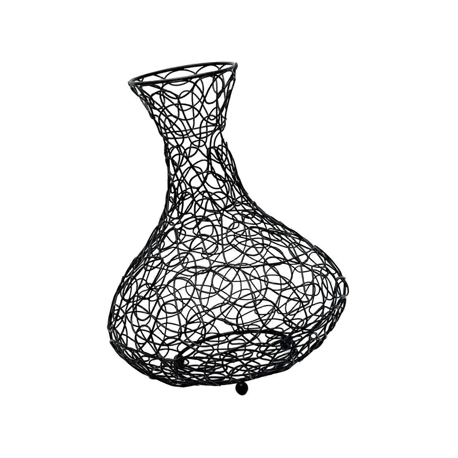 Iron Wine Cork Holder Rustics Storage Rack for Kitchen Bar Countertop Organizers With Nonslip Base Multicolor