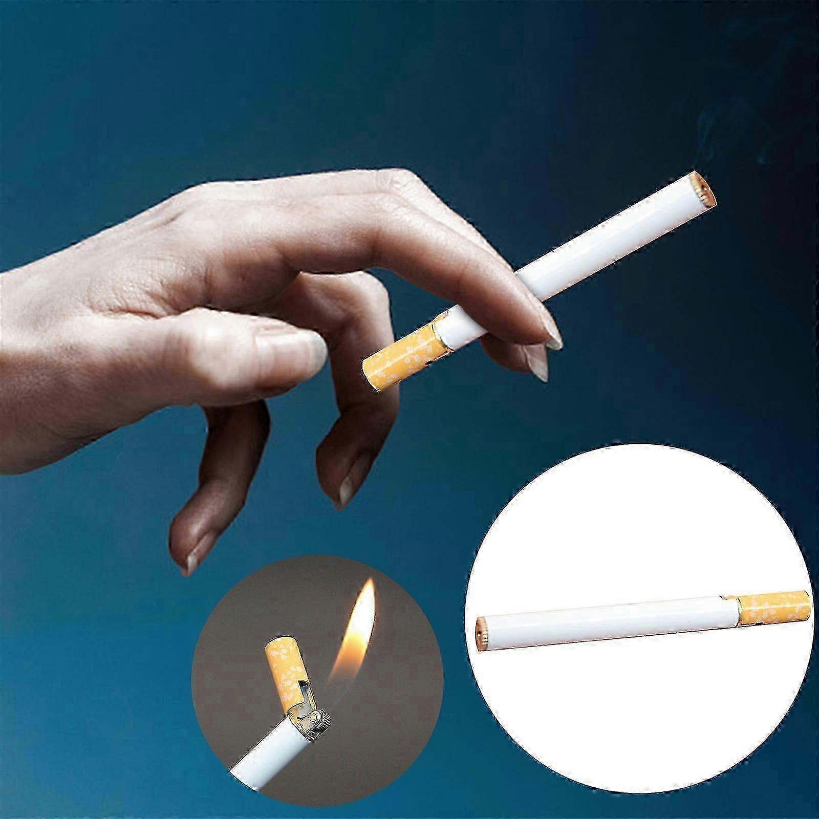 -fine Shape Mini Metal-thin Grinding Wheel Inflatable Lighter Windproof Personality Creative Mini