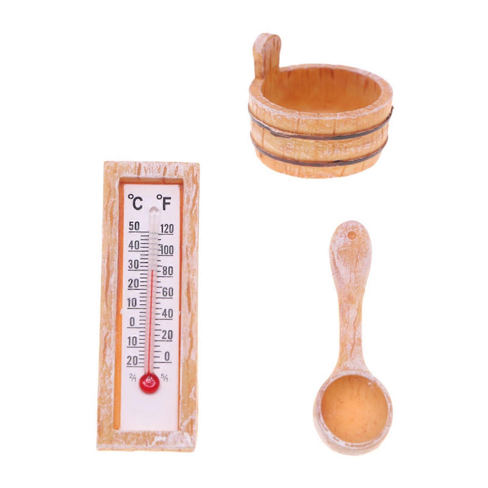 Interactive Safe Dollhouses Sauna Accessory Promoting Imaginative Play And Parent Child Collaborative Assembly Multicolor