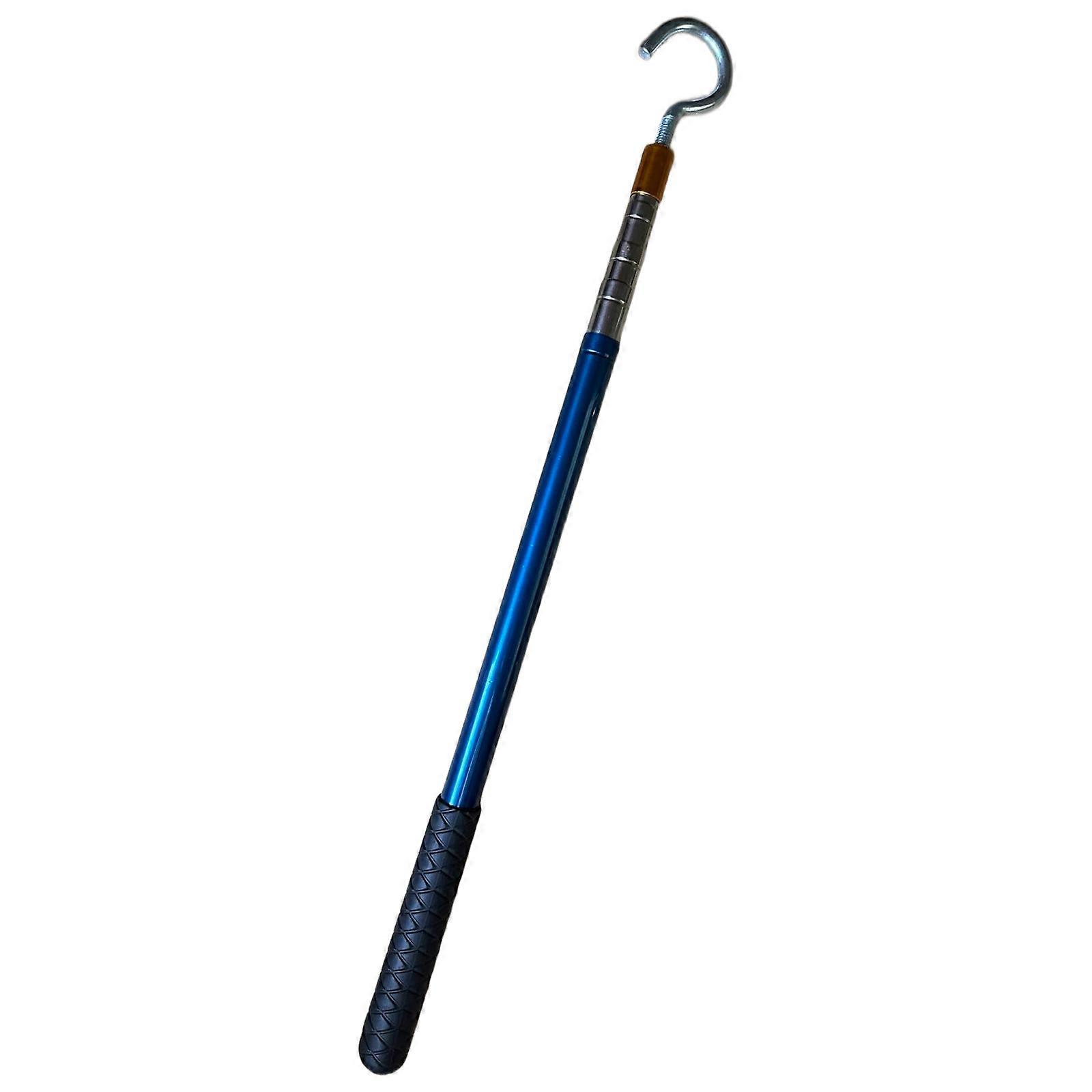 Upgraded Attic Ladder Pull System Enhancing Control Metal Hook And Rod Kit Comfortable Grip Loft Ladder Operators Multicolor