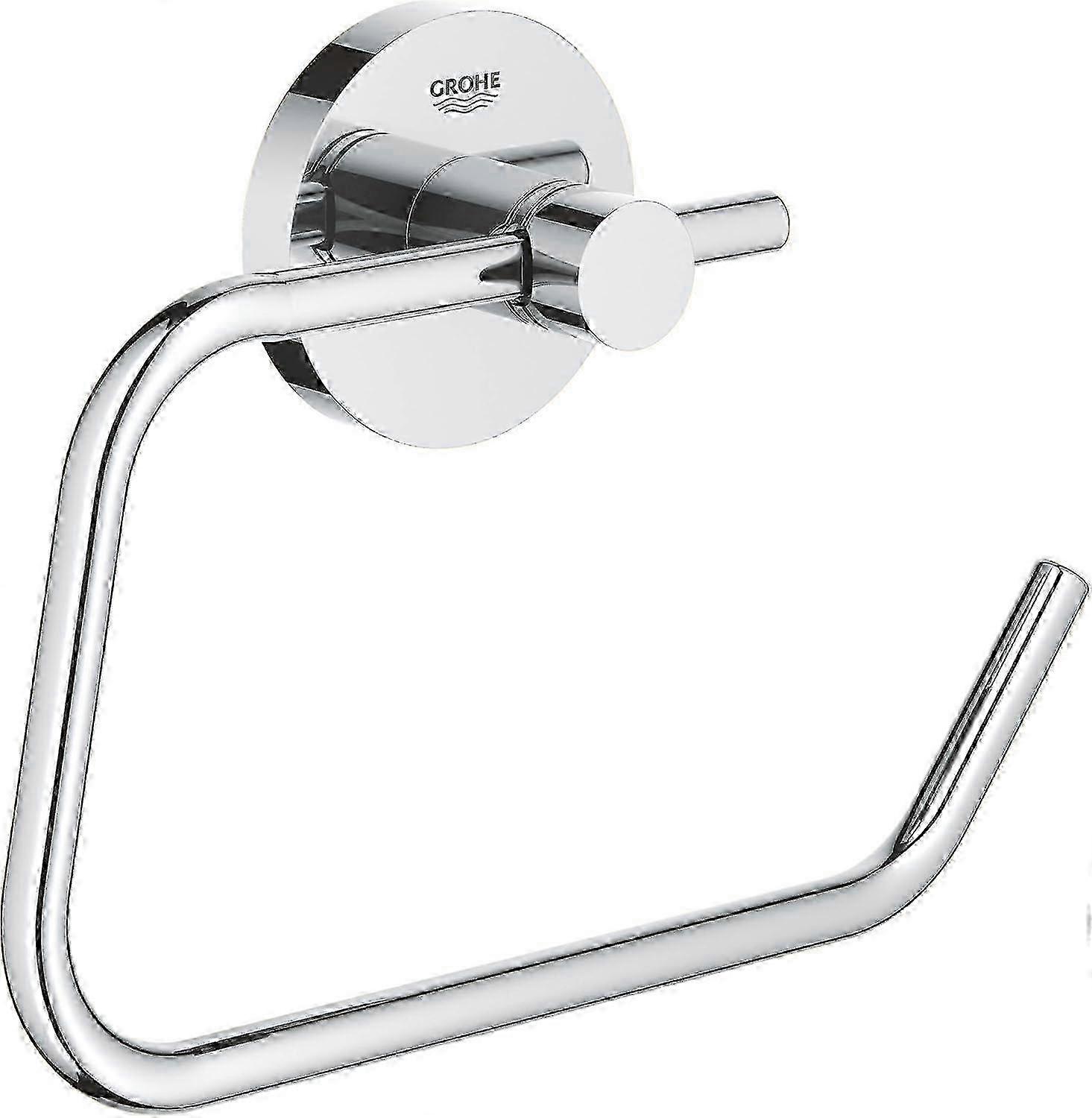 f Grohe Essentials Paper Roll Holder 40689001, Silver (German Import)