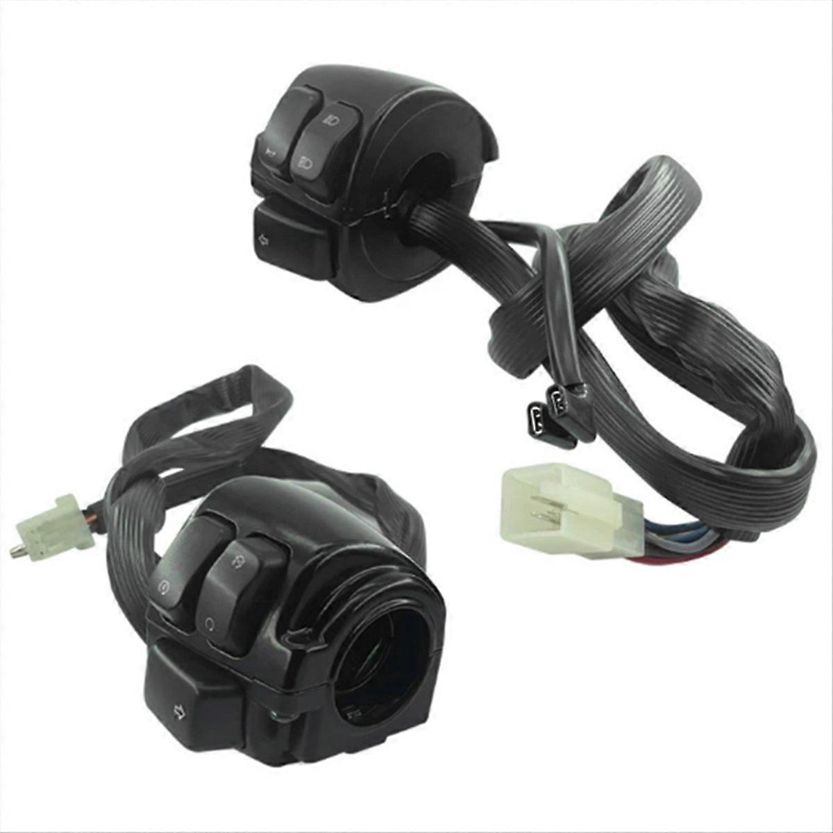 25mm Handlebar Horn Turn Signal Light Button Control Switch for Sporster 883 1200 XL XR V-ROD Tourin