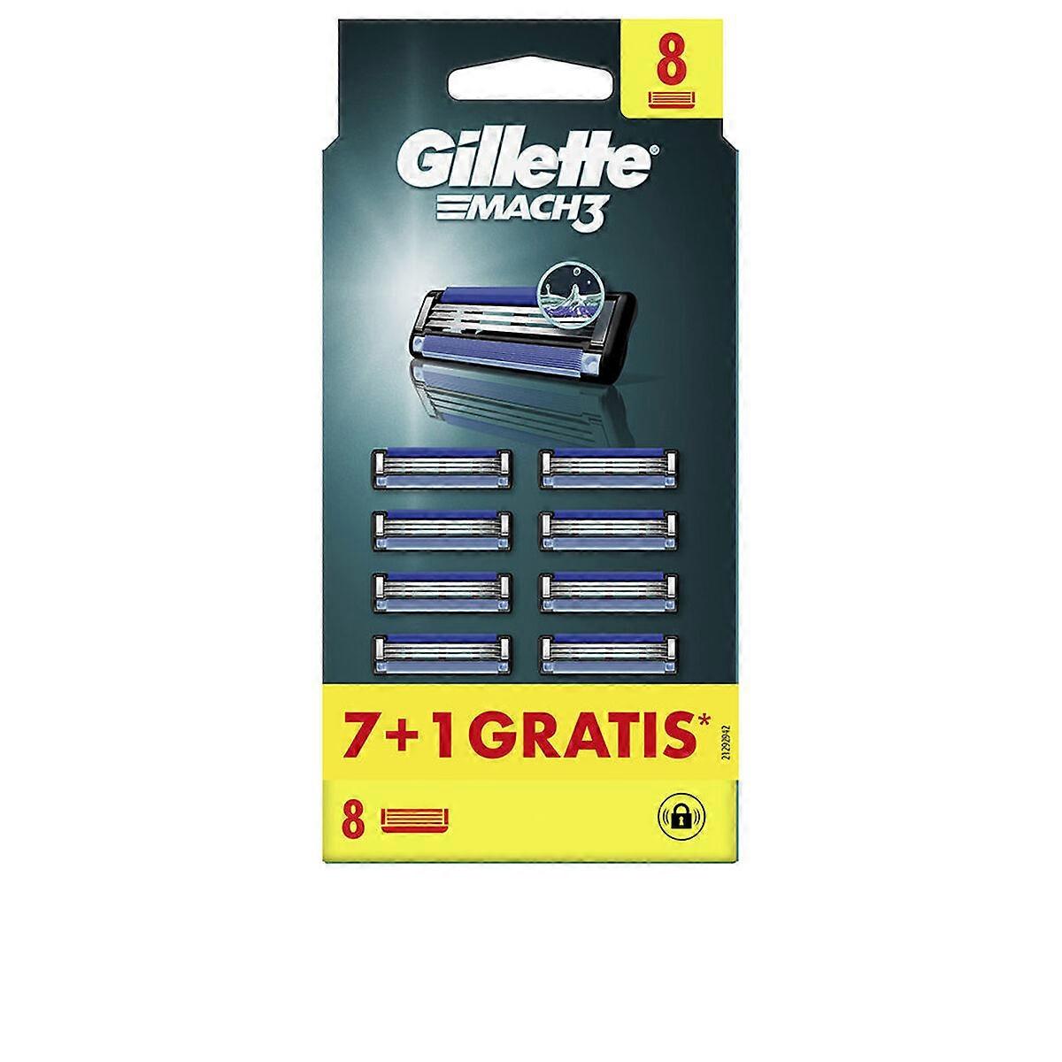Scheermesjes navulling Gillette MACH 3 8 stuks