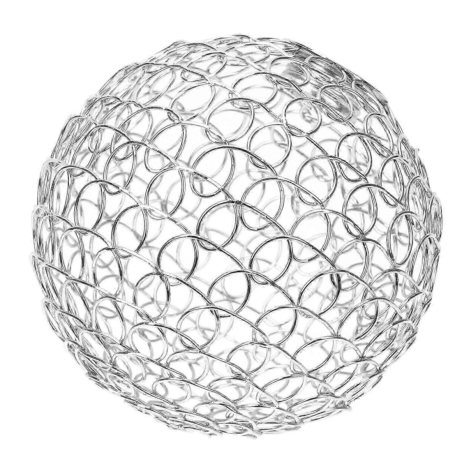 Wrought Iron Lampshade Hanging Lamp Shade Frame Pendant Light Shade for Aisle light