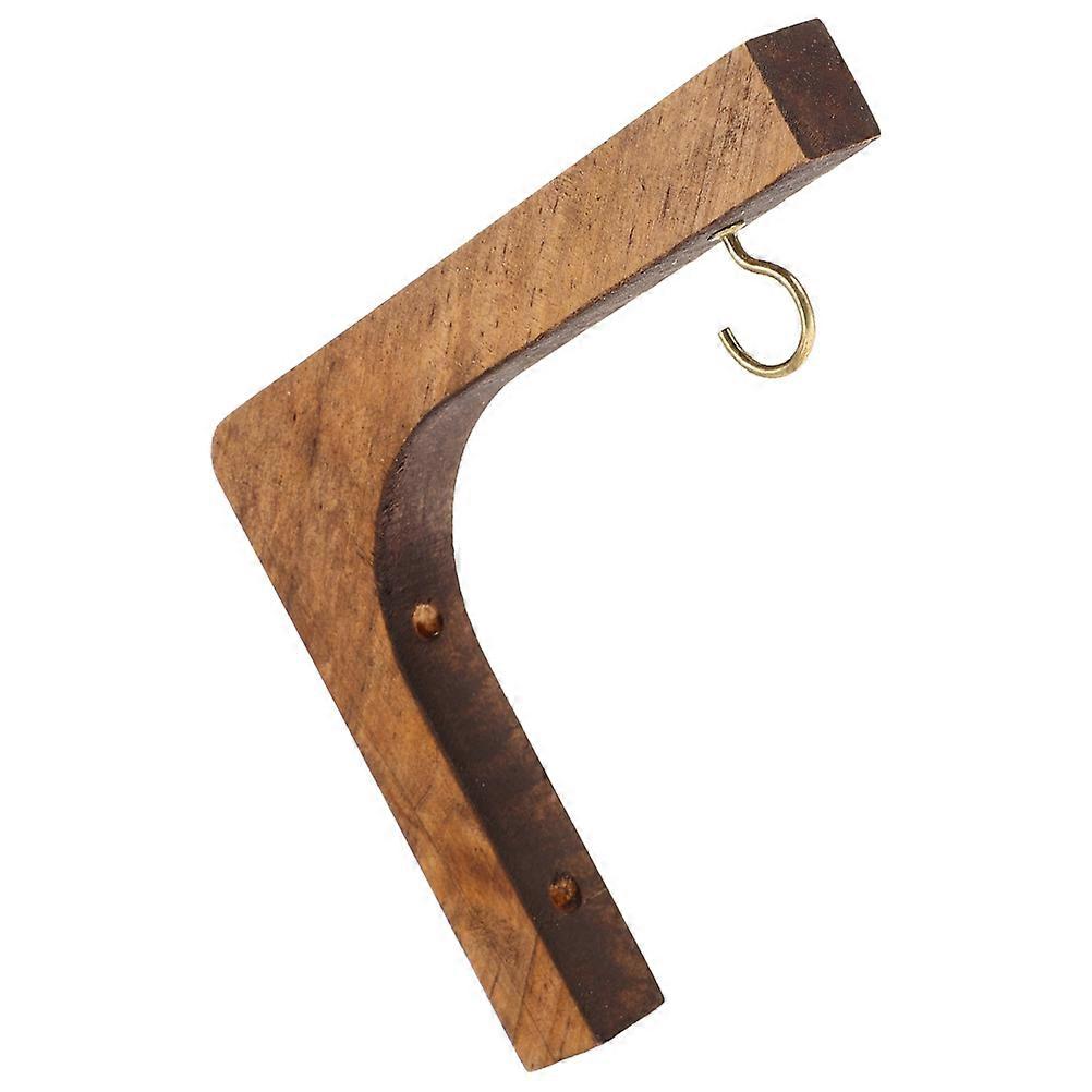 Plants Hangers Pine Wood Flowerpot Hanging Bracket Simple Structure 2Pack