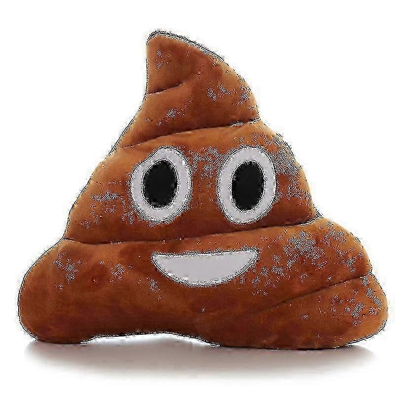 Konstig bajskudde för barnpresent, mjuk plyschfylld docka leksak present