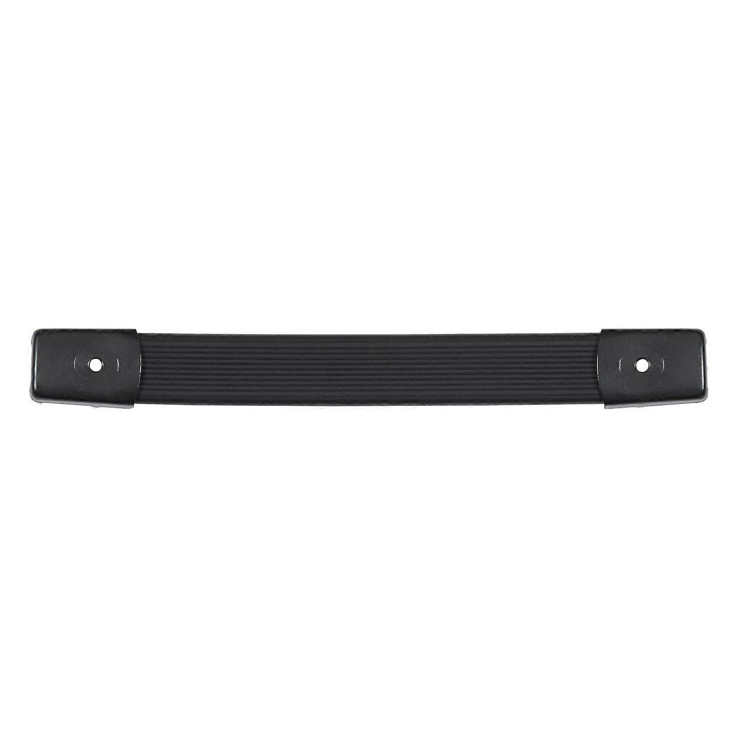 Cabinet Strap Handle with Black End Caps for Small Furniture or Tool Cases