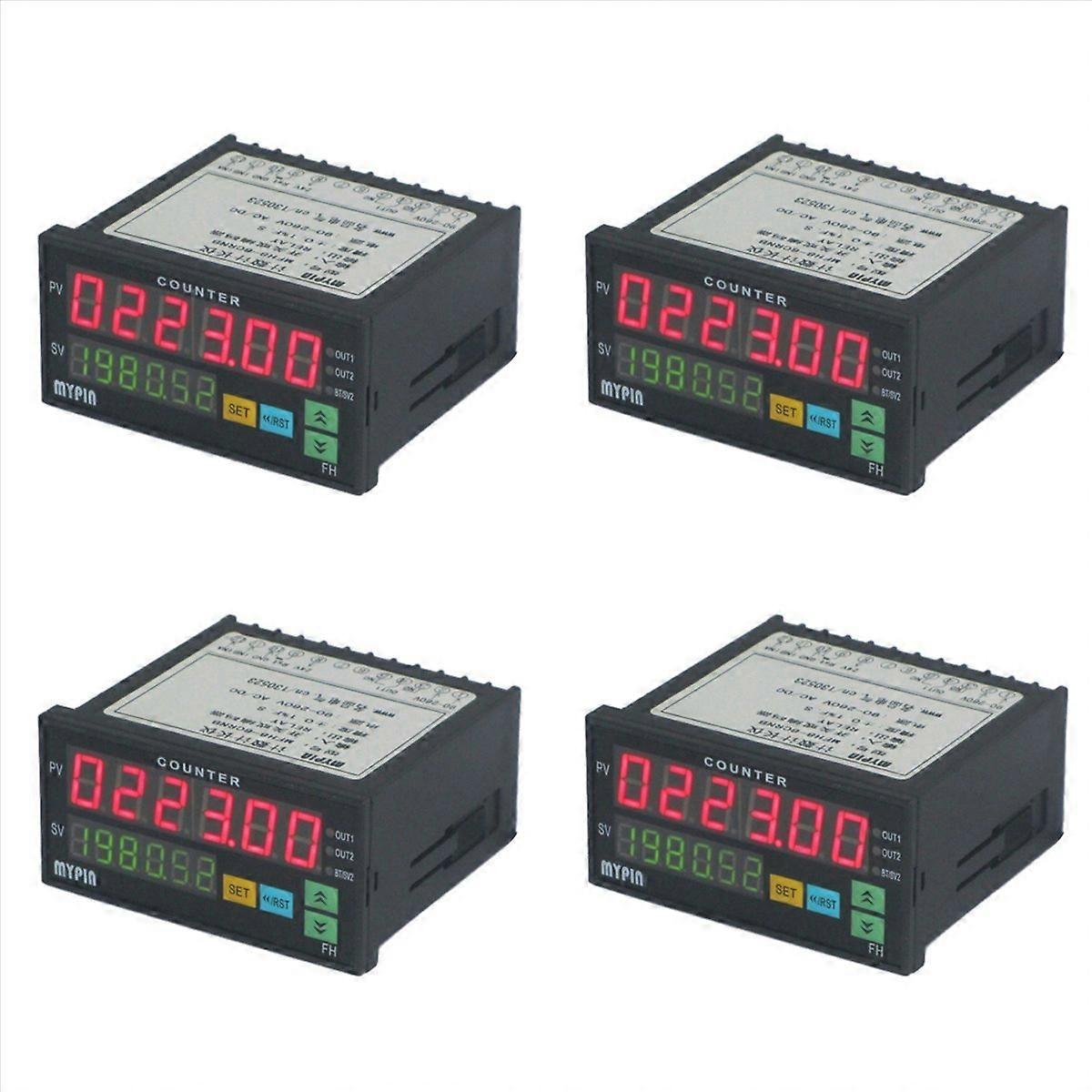  Counter Mini Length Batch Meter 1 Preset Output 90-260V 