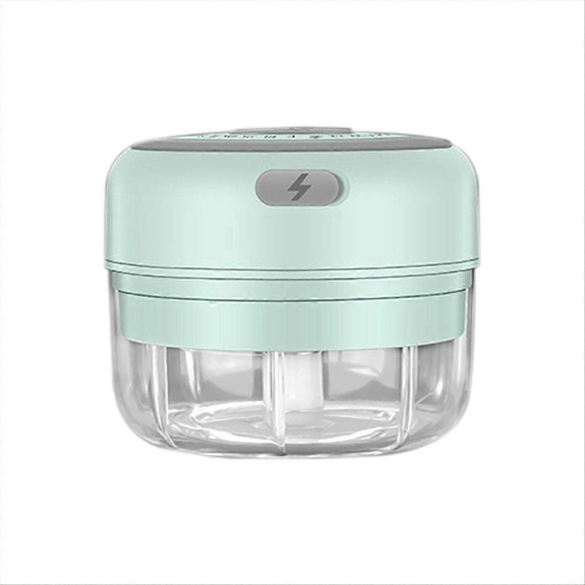 Electric Garlic Masher Mini Chopper Ginger Masher Machine Green