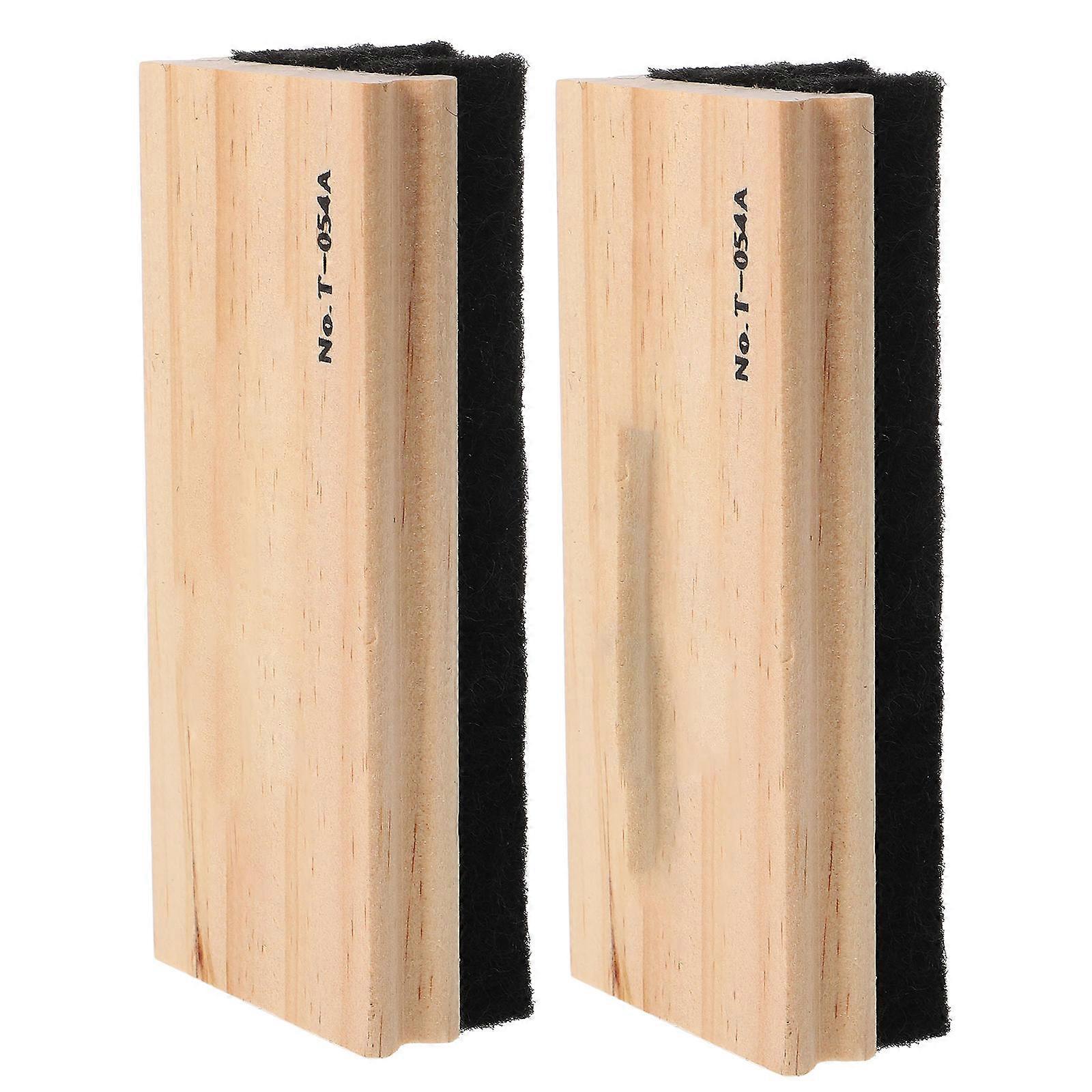 Dustless Wool Felt Eraser for Office with Comfortable Grip and Longer Life 2pcs