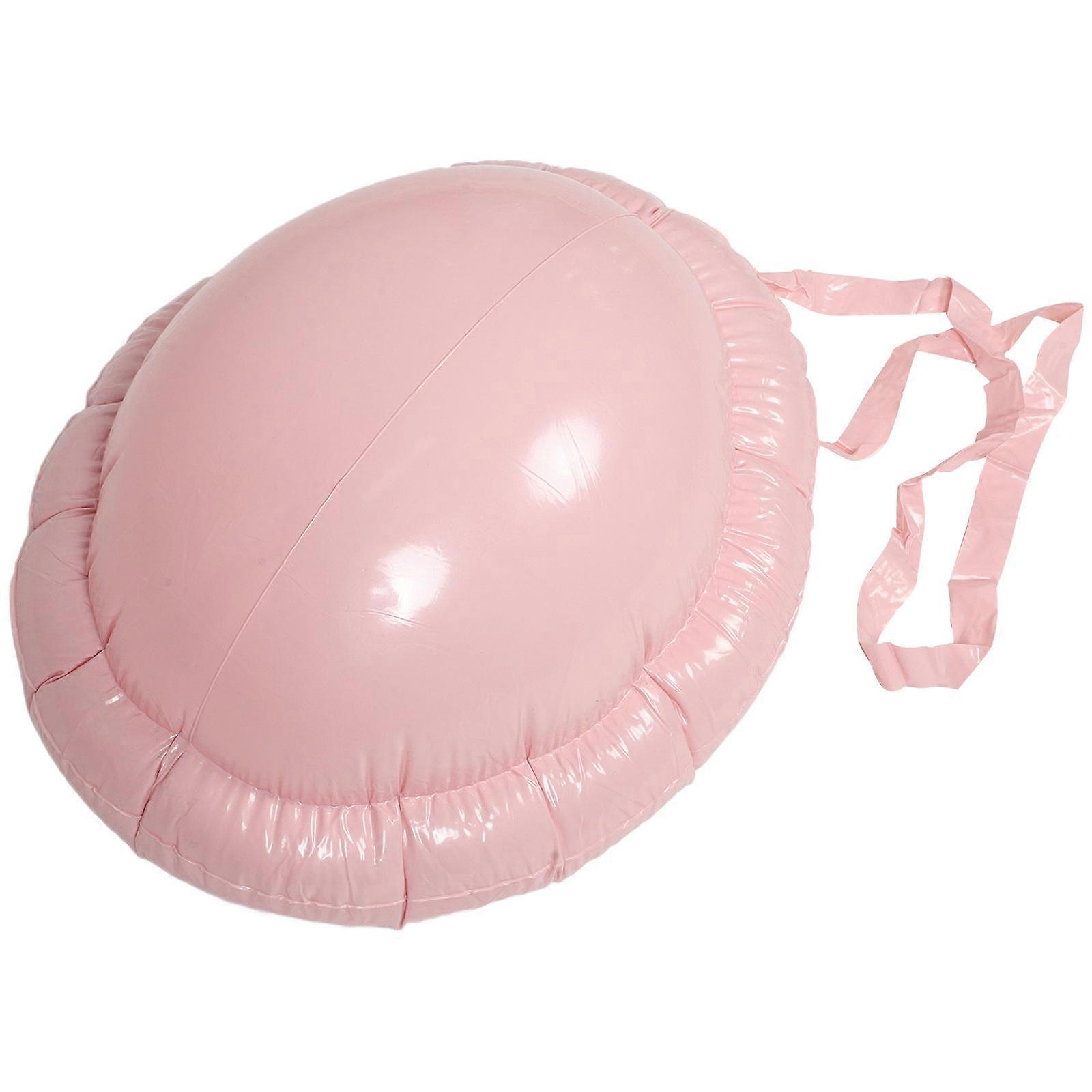 Pregnant Belly Inflatable Artificial Prop for Pink PVC Material