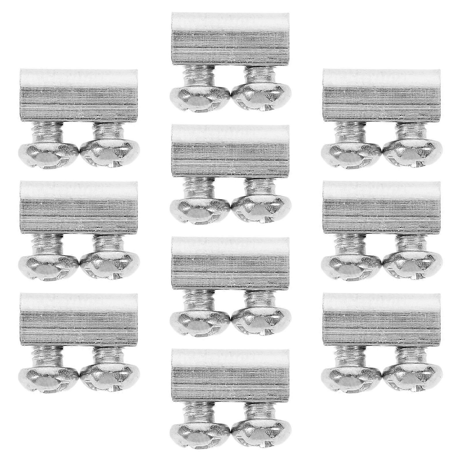 Wire Rope Cable Clip Clamp for Reliable Securement 10Pcs Iron Clips