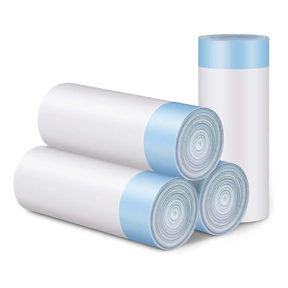 5 X 15Count Trash Bags for Automatic Cat Litter Box Self Cleaning,Replacement Liners for Robot Box,Drawstring Waste Bags