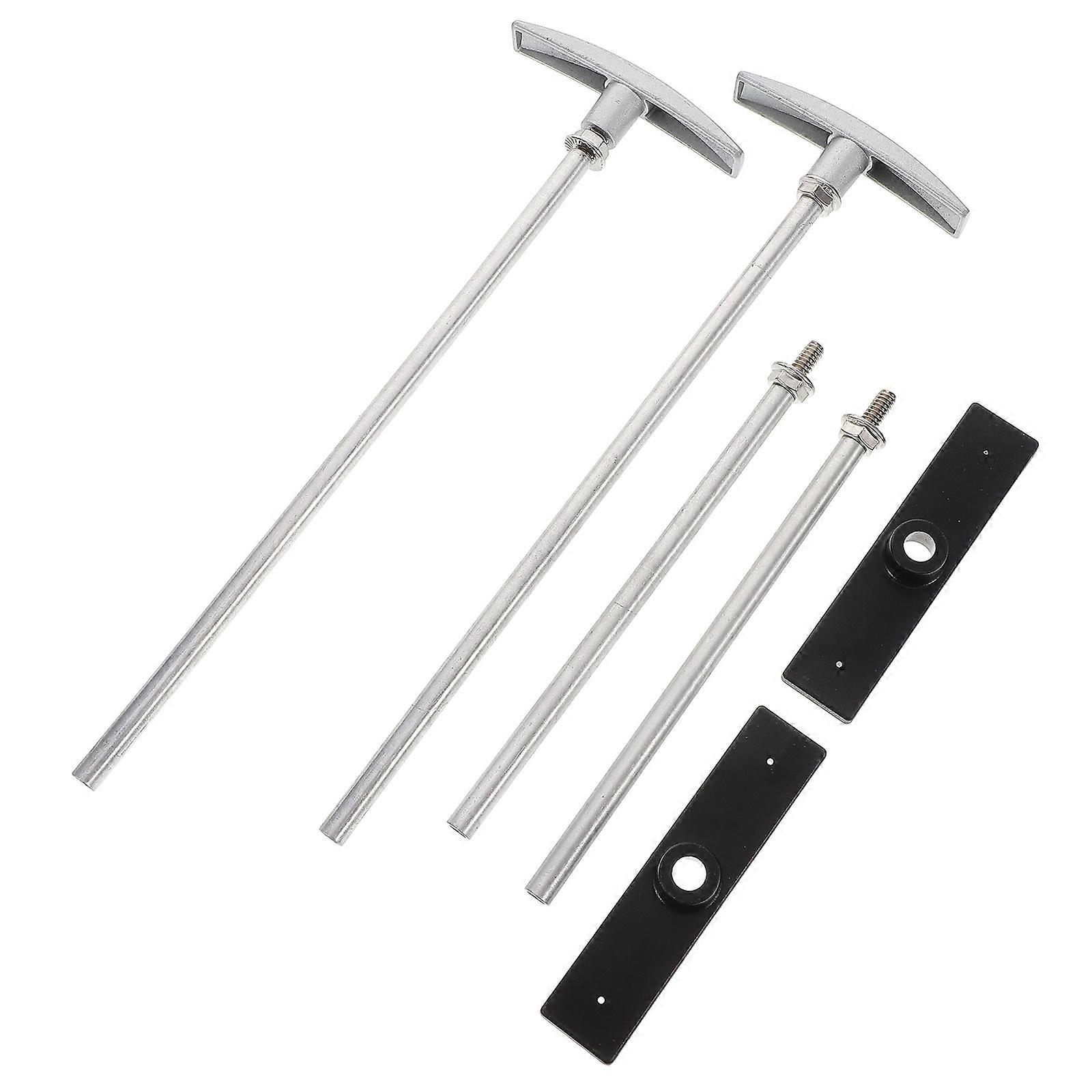 Rv Sewer Valve Extension Rod Kit for Waste Valve Handle Replacement Durable