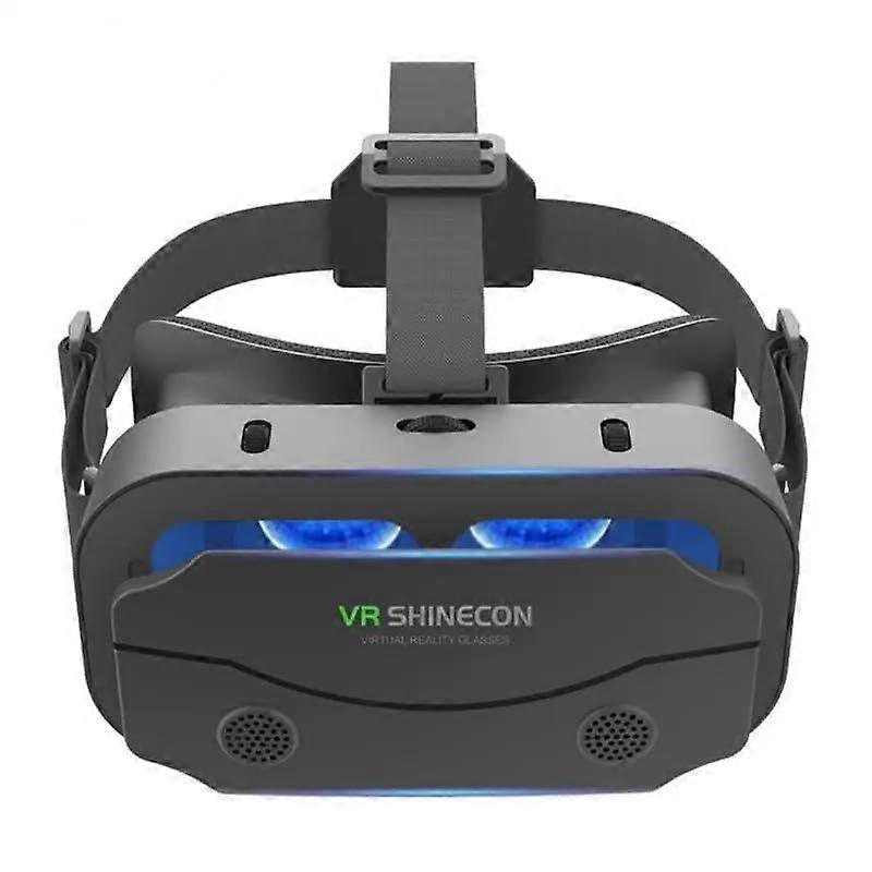 Universal VR Headset for iPhone & Android (4.7-7.2 Inch) G13 Black, Comfortable 3D Glasses with Soft Padding