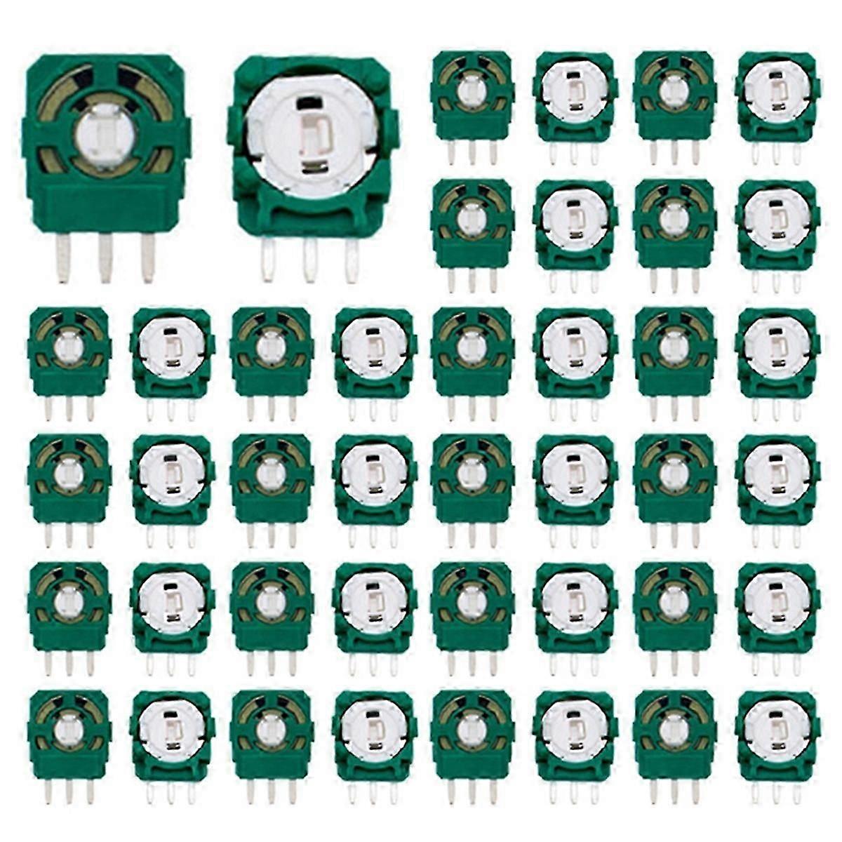 100pcs Joystick Analog Sensor Module Replacement Rocker Potentiometer for 5 Controllers, High Precision
