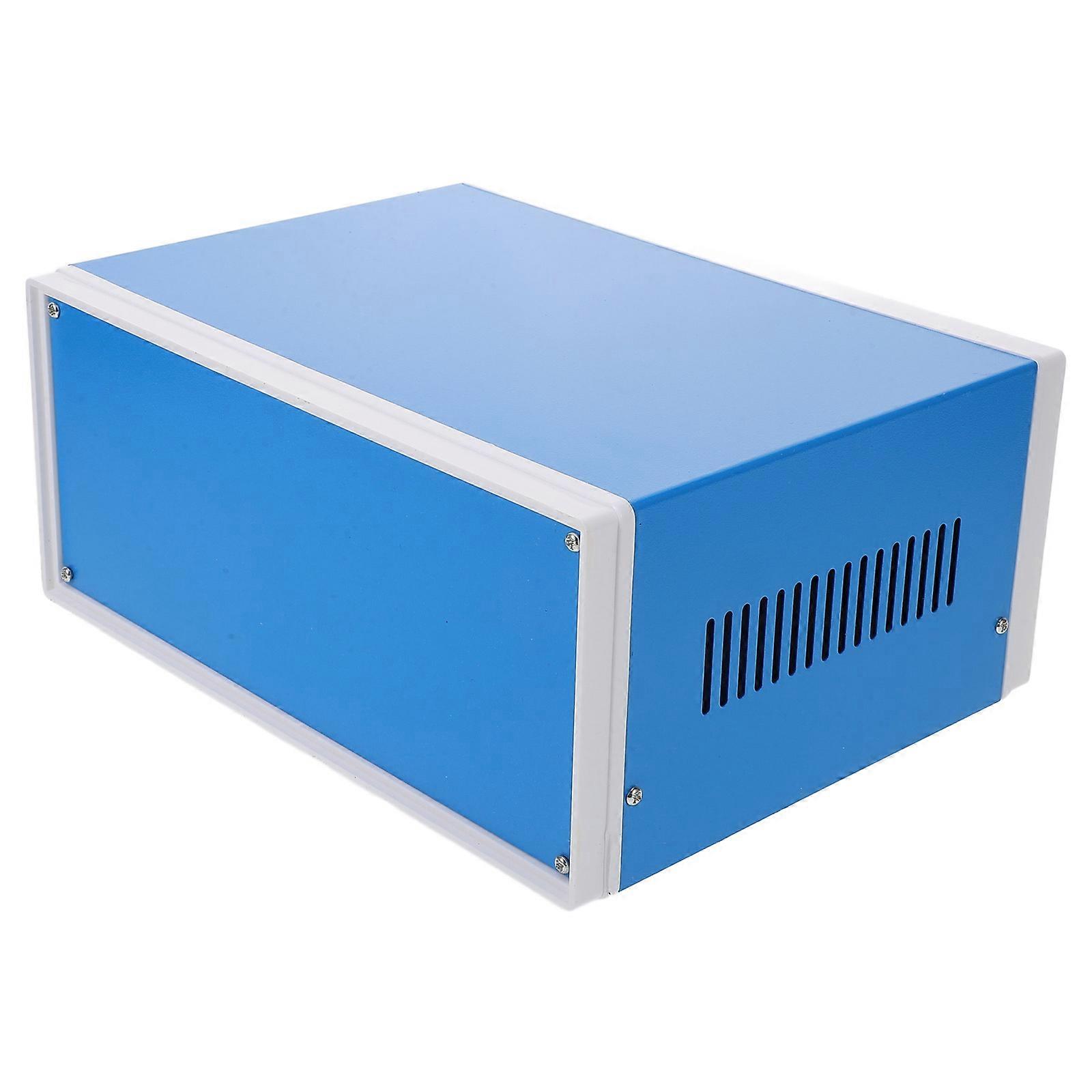 Metal Junction Box for Electronic 1 Supply Blue Iron Enclosure