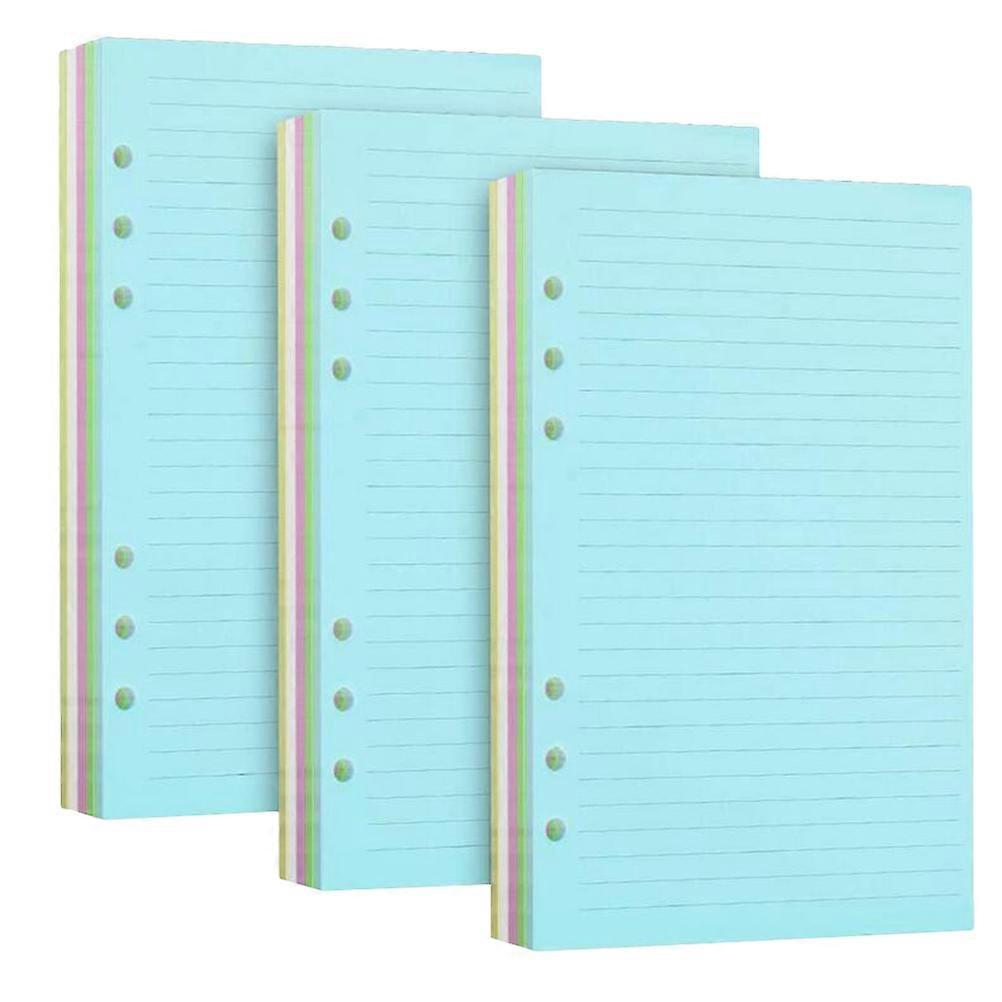 Loose Leaf Paper Six-Hole Notebook Replacement Paper for Writing Use 1Set Set