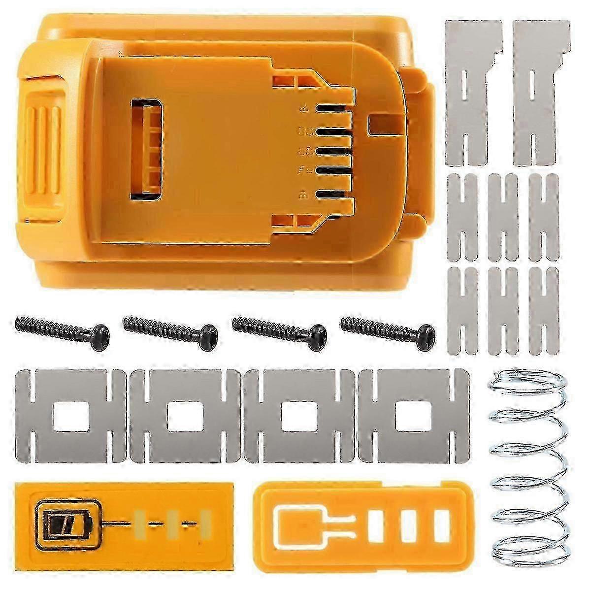 Battery compatiblement Plastic Case compatible 20V DCB201,,_Gift for G 26-27s