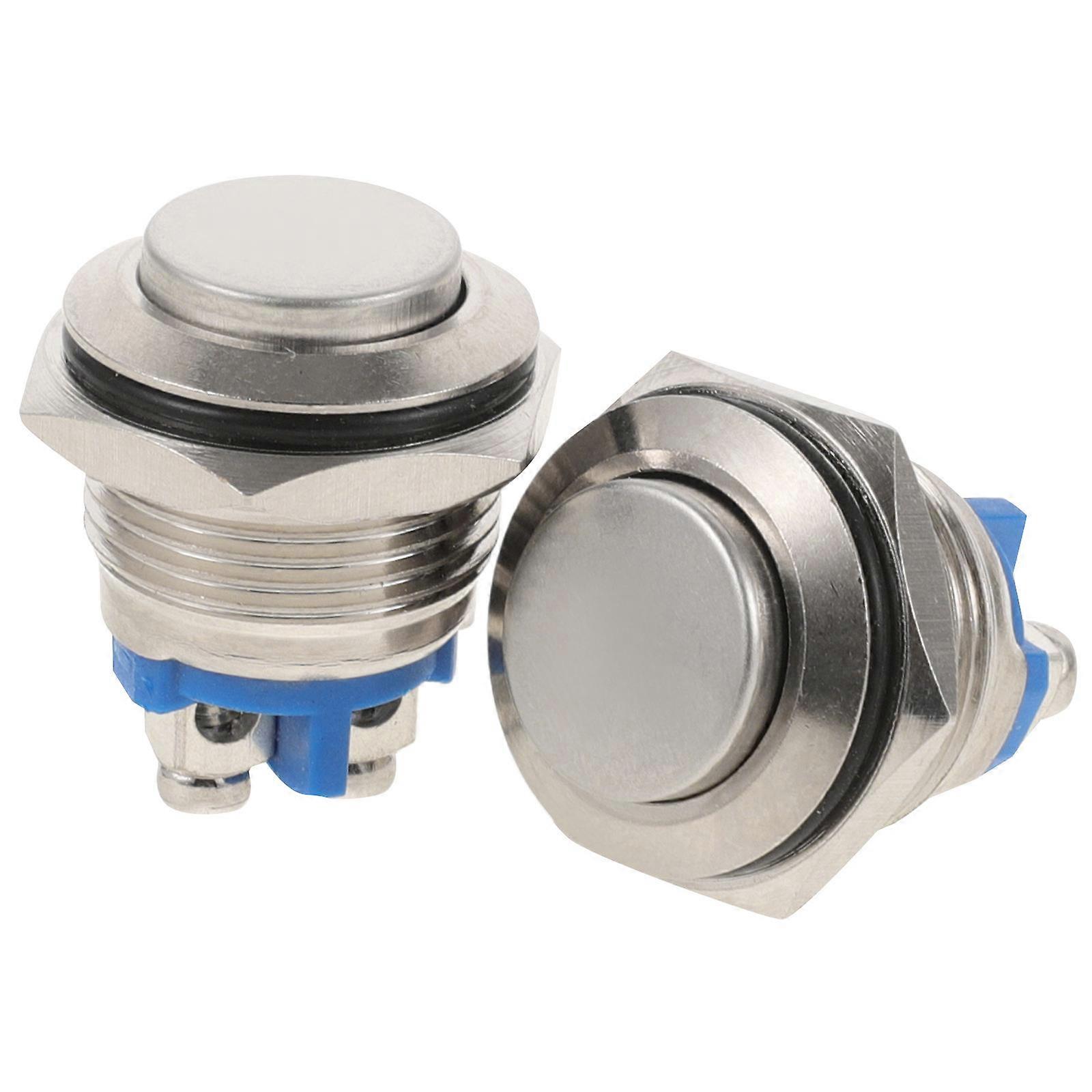 Durable Doorbell Button Easy Install Push Button for Home 10Pcs