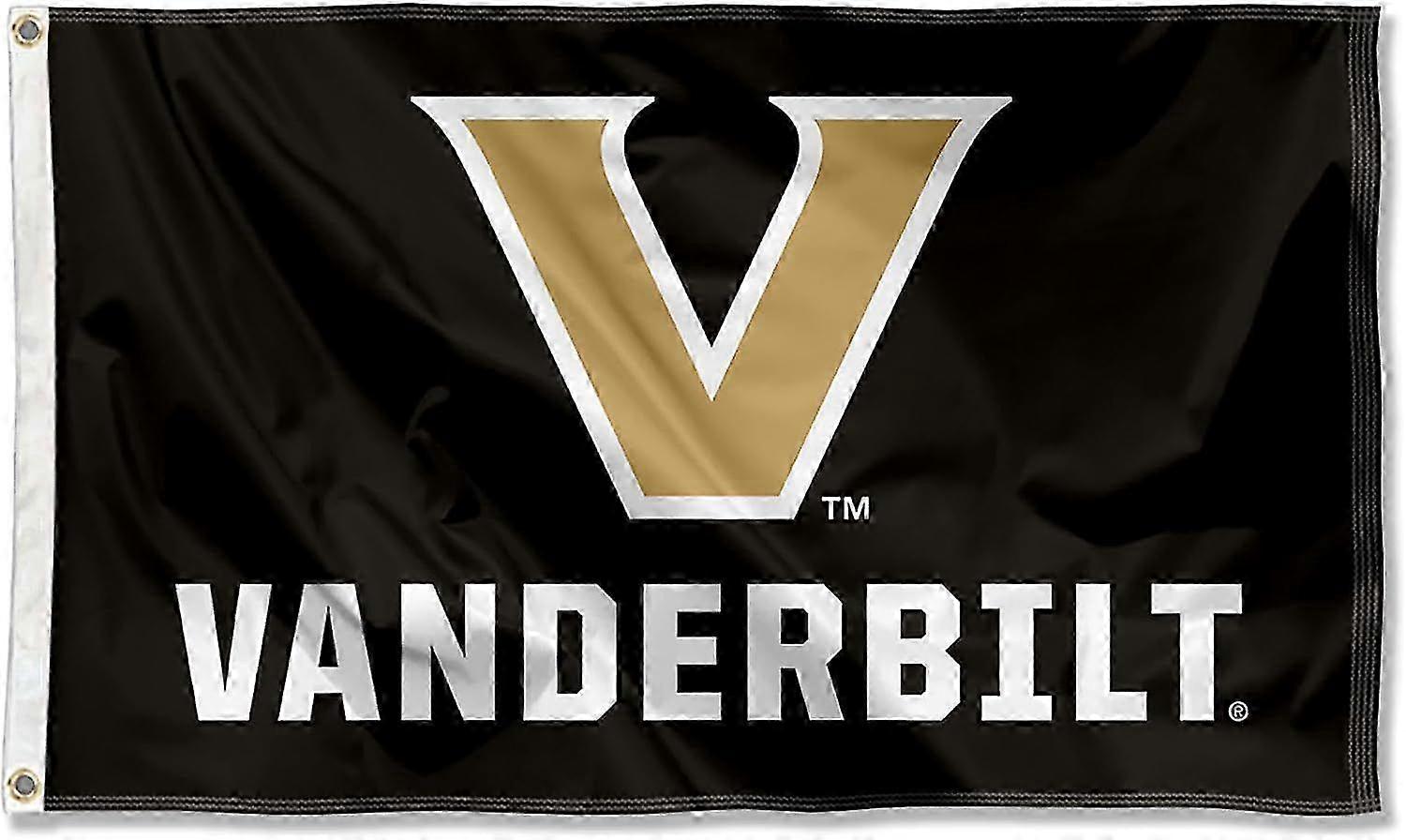 Vanderbilt Commodores Wordmark Large Grommet Flag Uu 0546