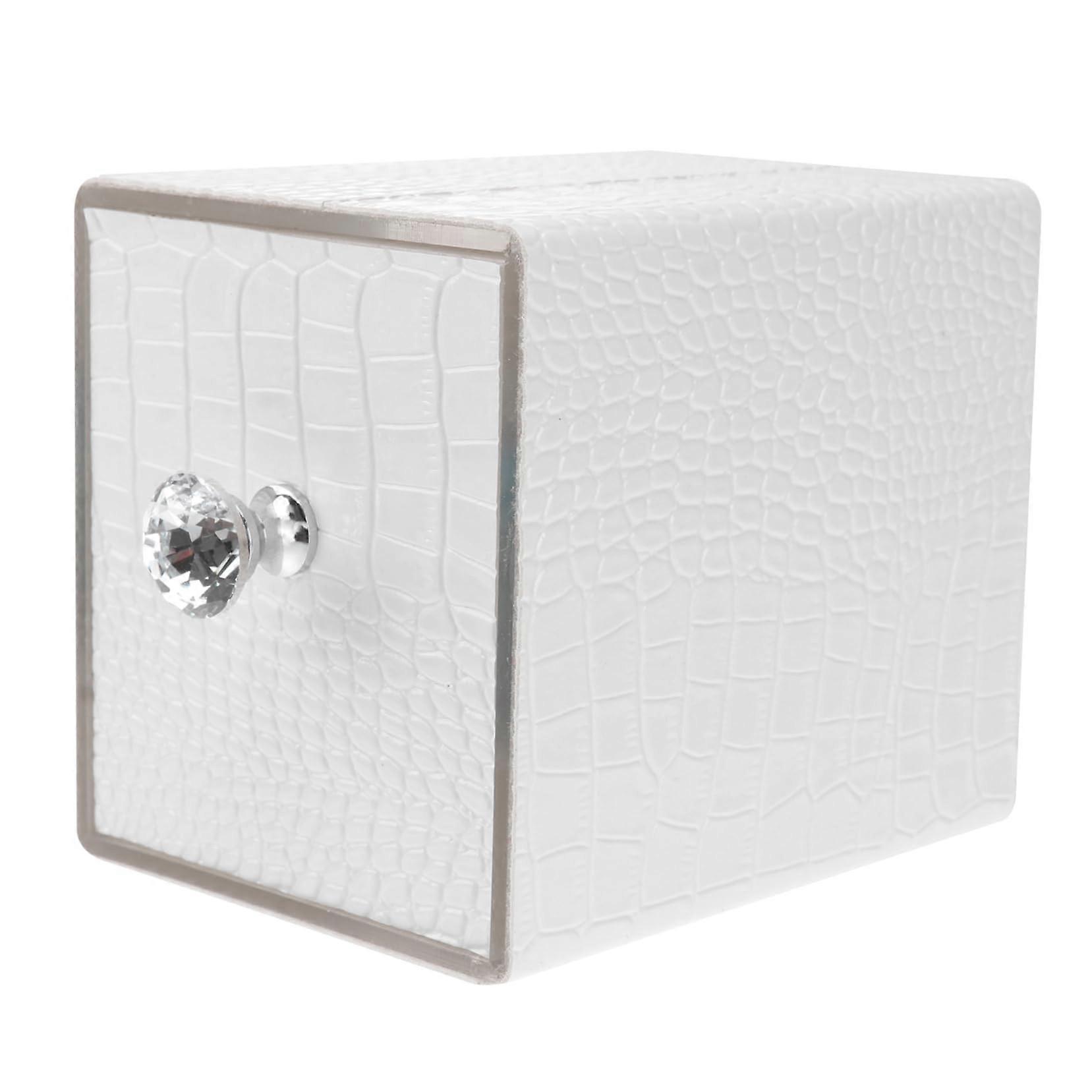 Nail Drill Bit Holder Compact Dust Organizer Case for Salon Manicure Tools